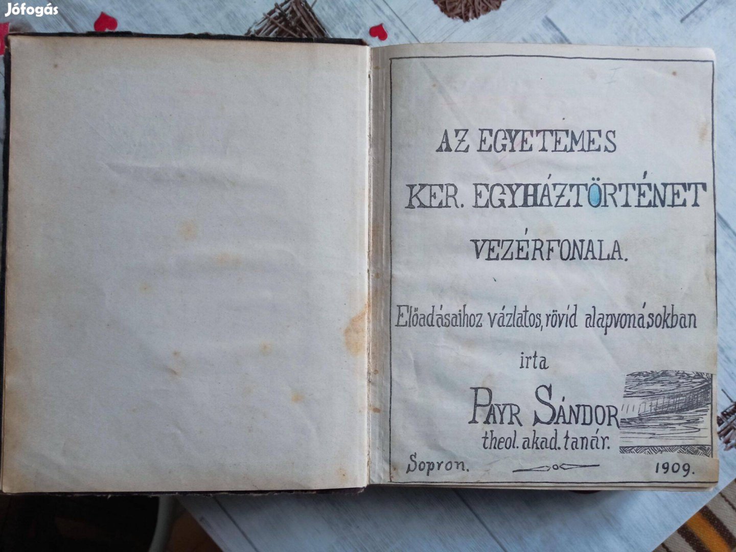 Eladó Egyháztörténelem című könyv