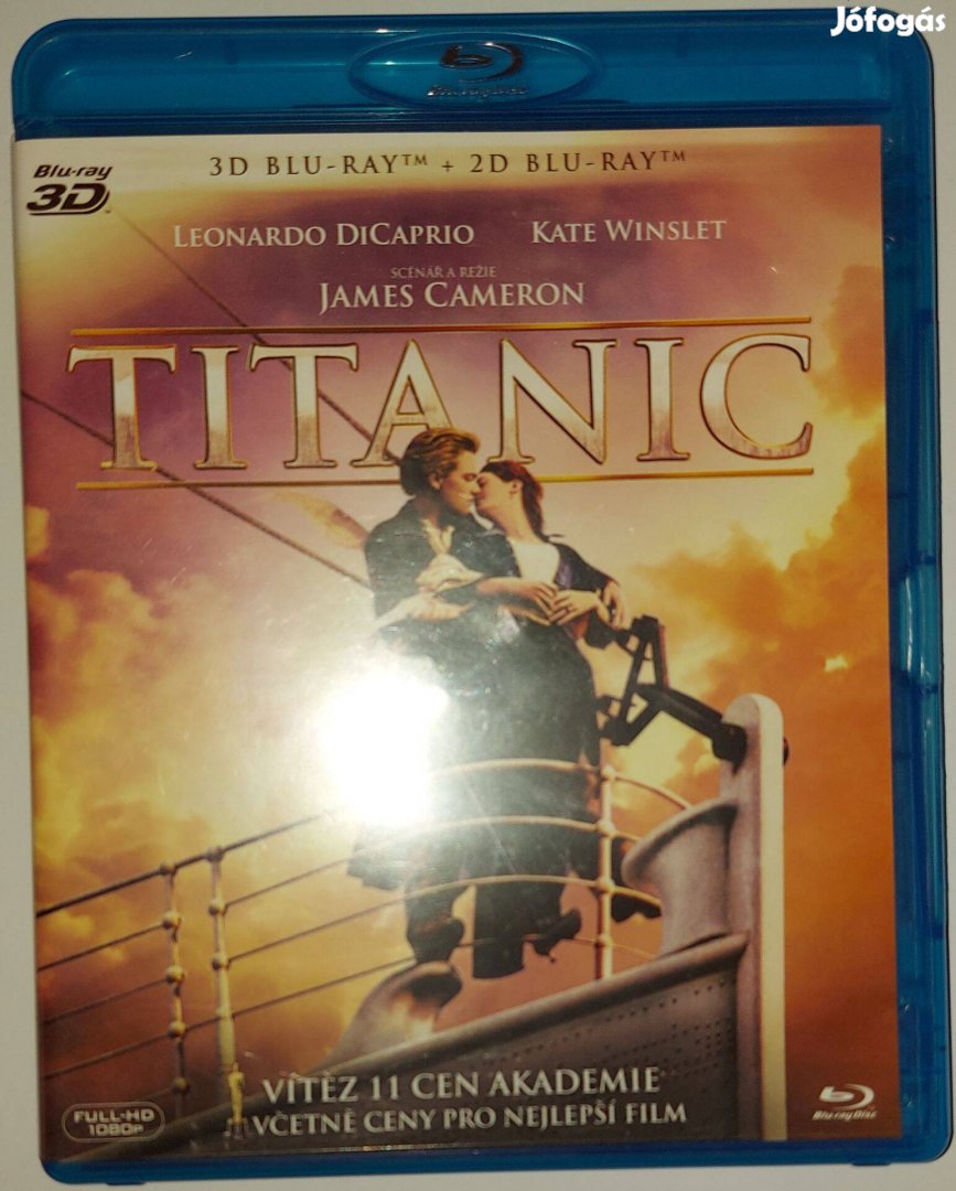 Eladó Eredeti Titanic 3D Angol Duplalemezes Blu-Ray