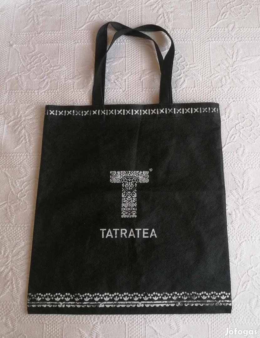 Eladó Eredeti "Tatratea" Fekete Textil Táska / Reklámszatyor