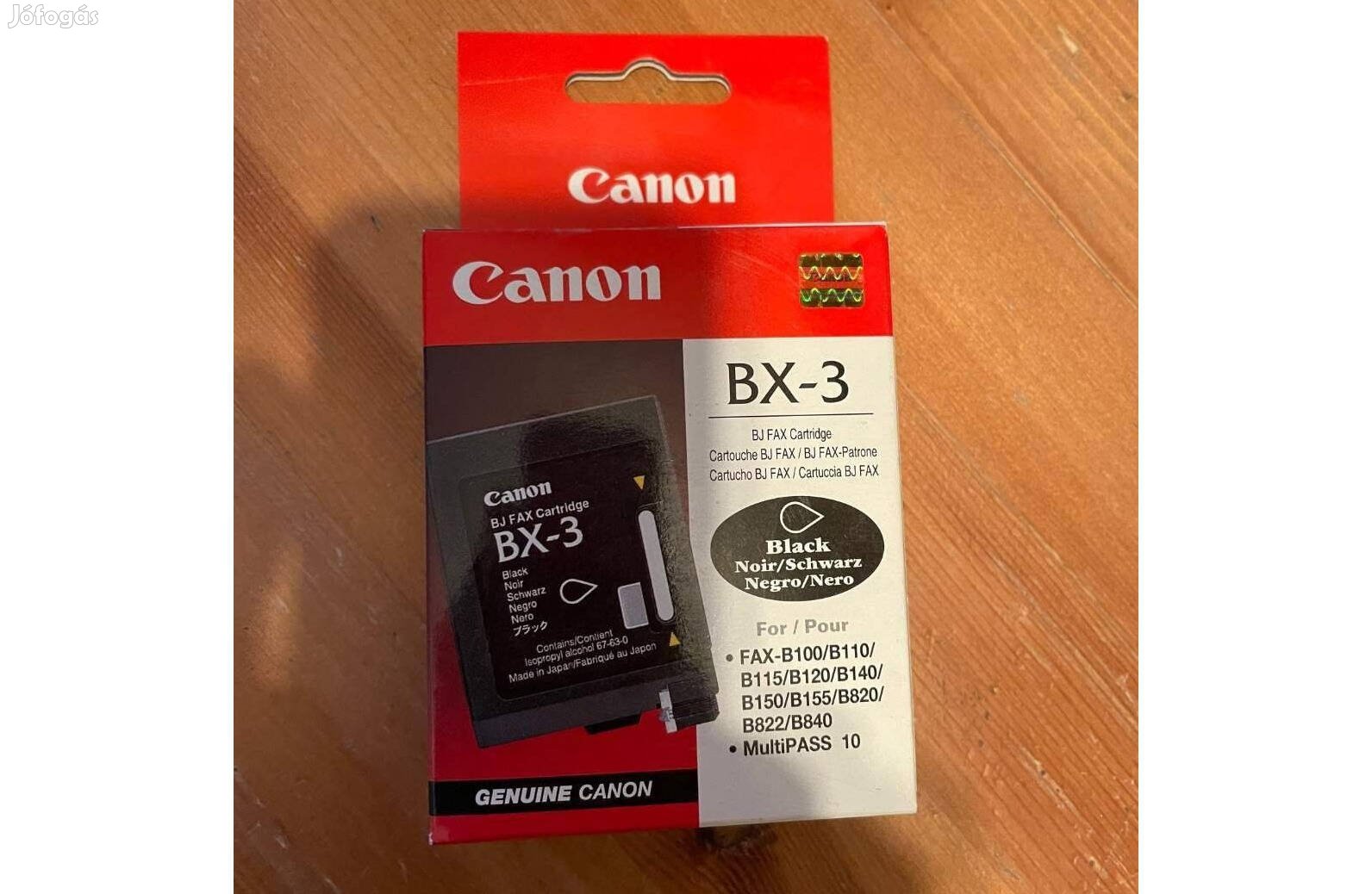 Eladó Eredeti tintapatron Canon BX-3!