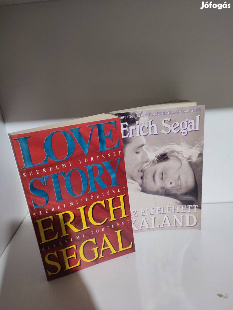 Eladó Erich Segal két népszerű regénye egyben