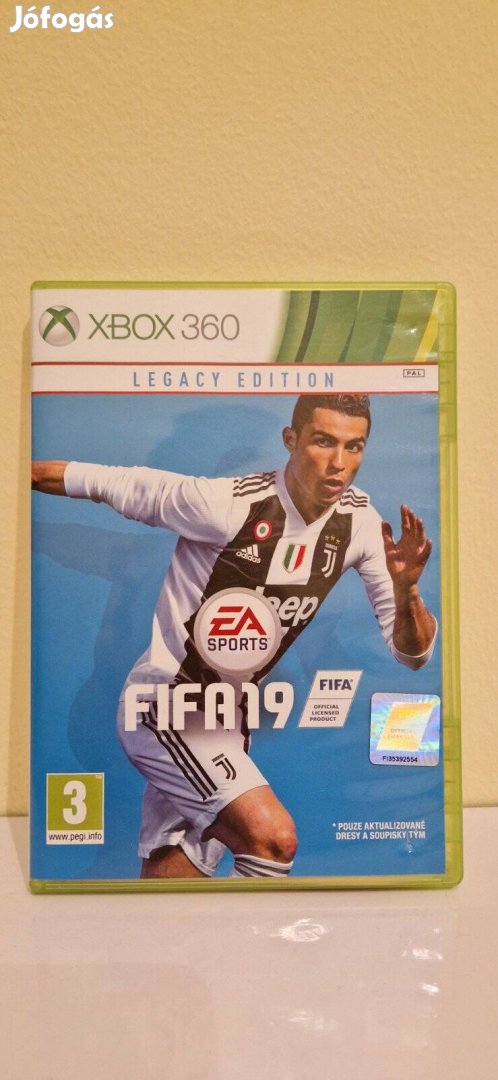 Elado FIFA 19 xbox 360 jatek