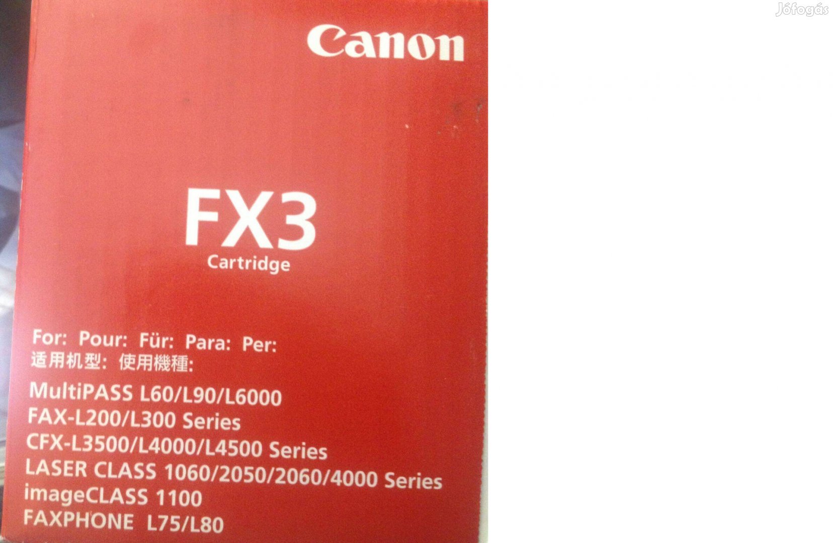Eladó FX 3-as Canon toner!