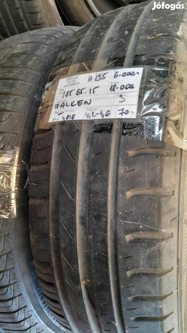 Eladó Falken 185/65R15 nyári gumi 