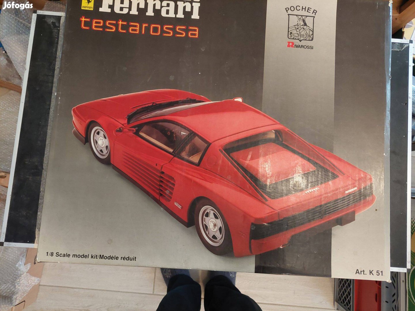 Eladó Ferrari Testarossa 1:8 modellauto Pocher Rivarossi