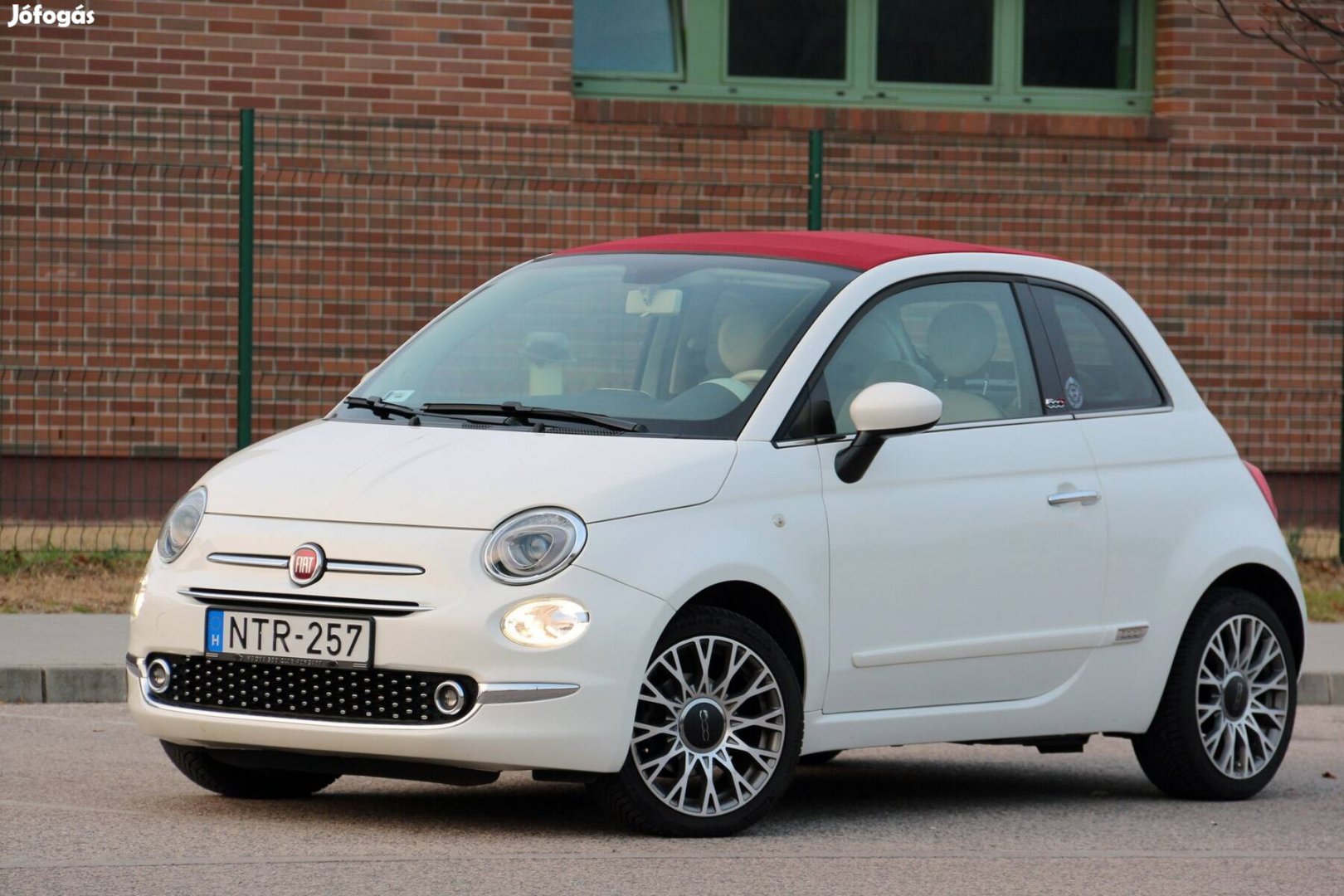 Eladó Fiat 500 Lounge cabrio  61.500km!!!!