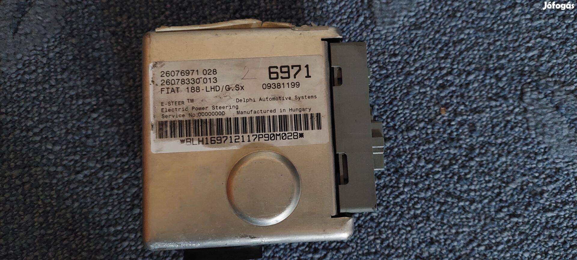 Elado Fiat Punto szervo vezérlő