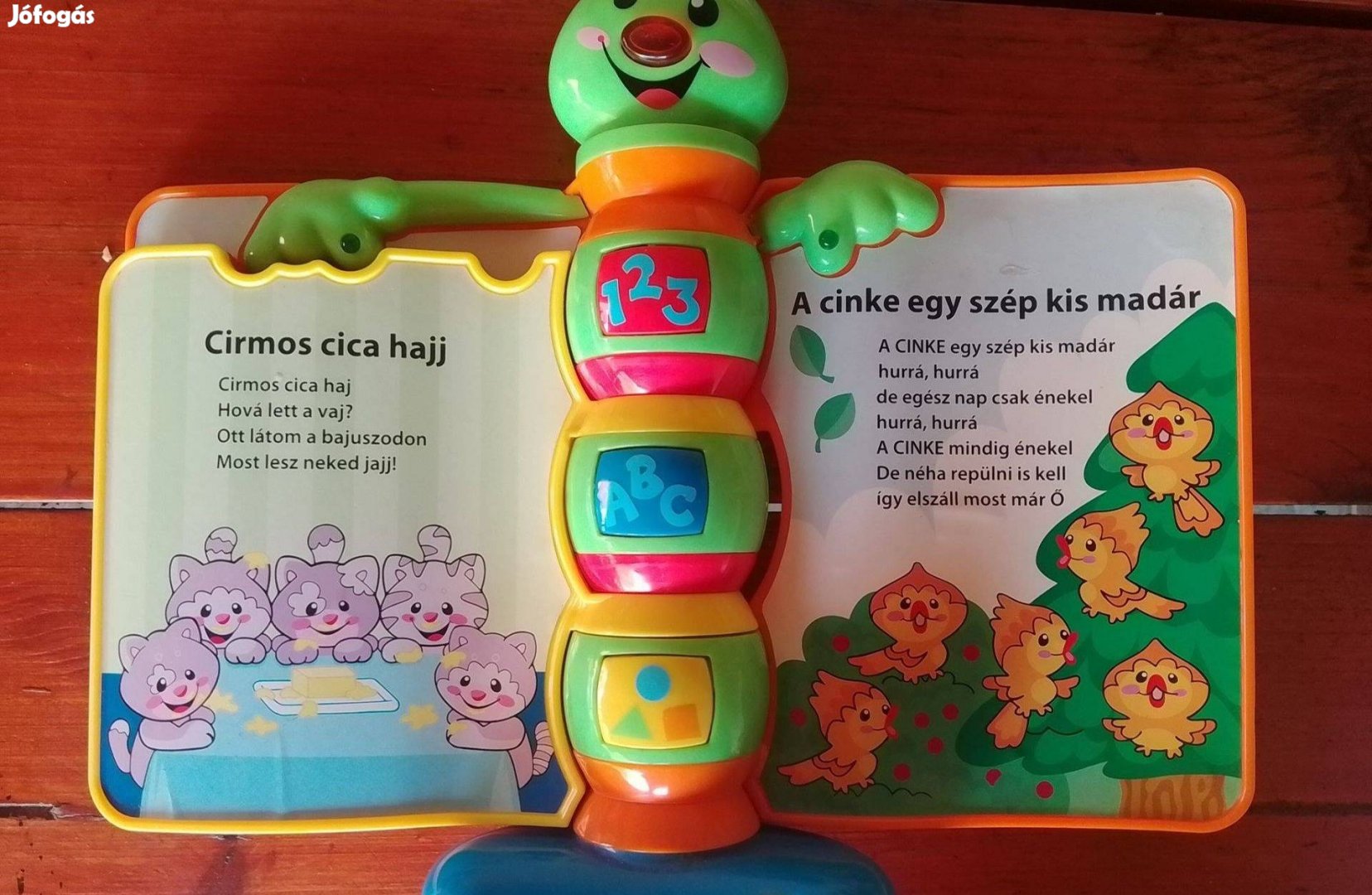 Eladó Fisher Price daloló mesekönyv