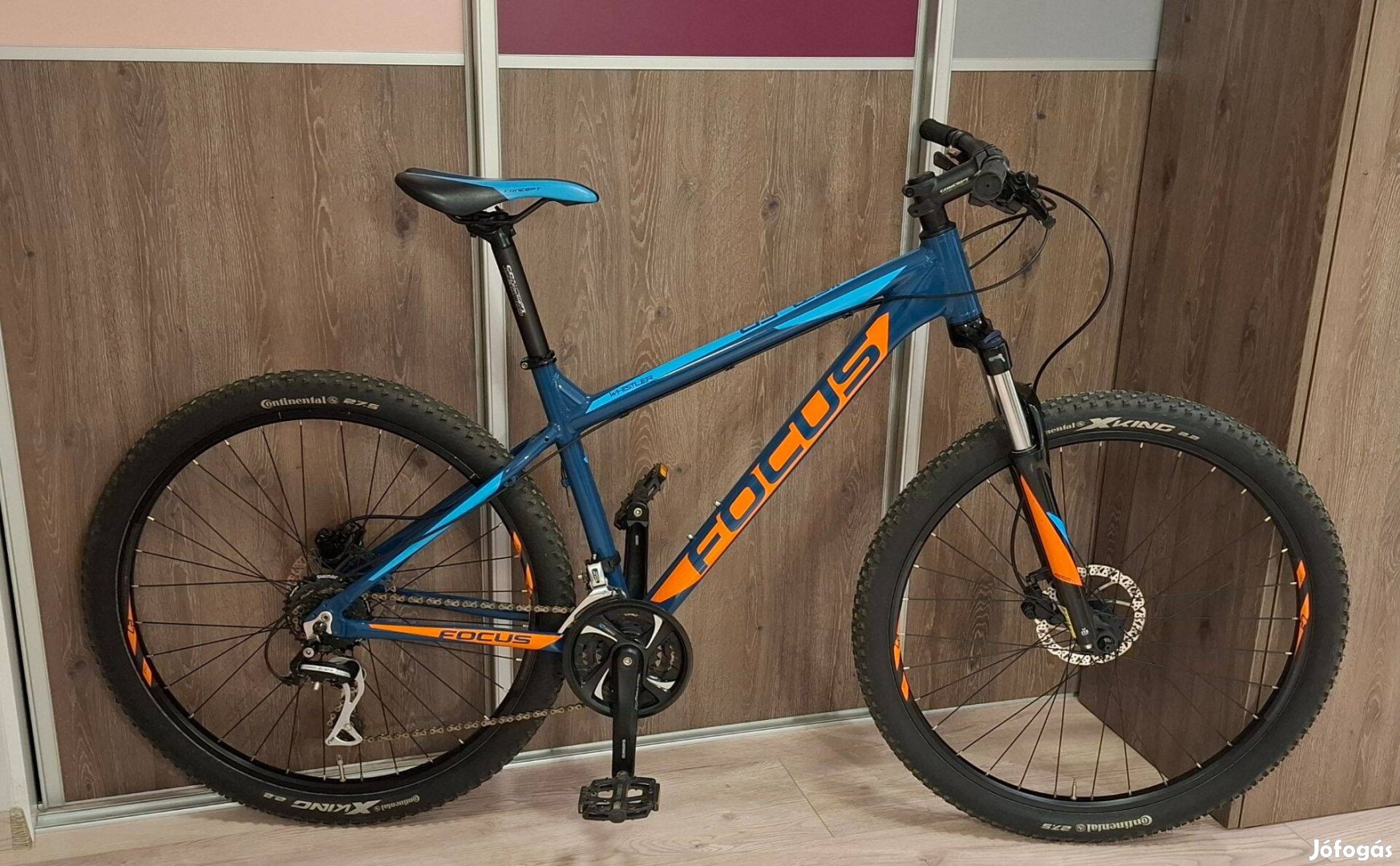 Eladó Focus Whistler 27,5-es, M-es méretű MTB kerékpár