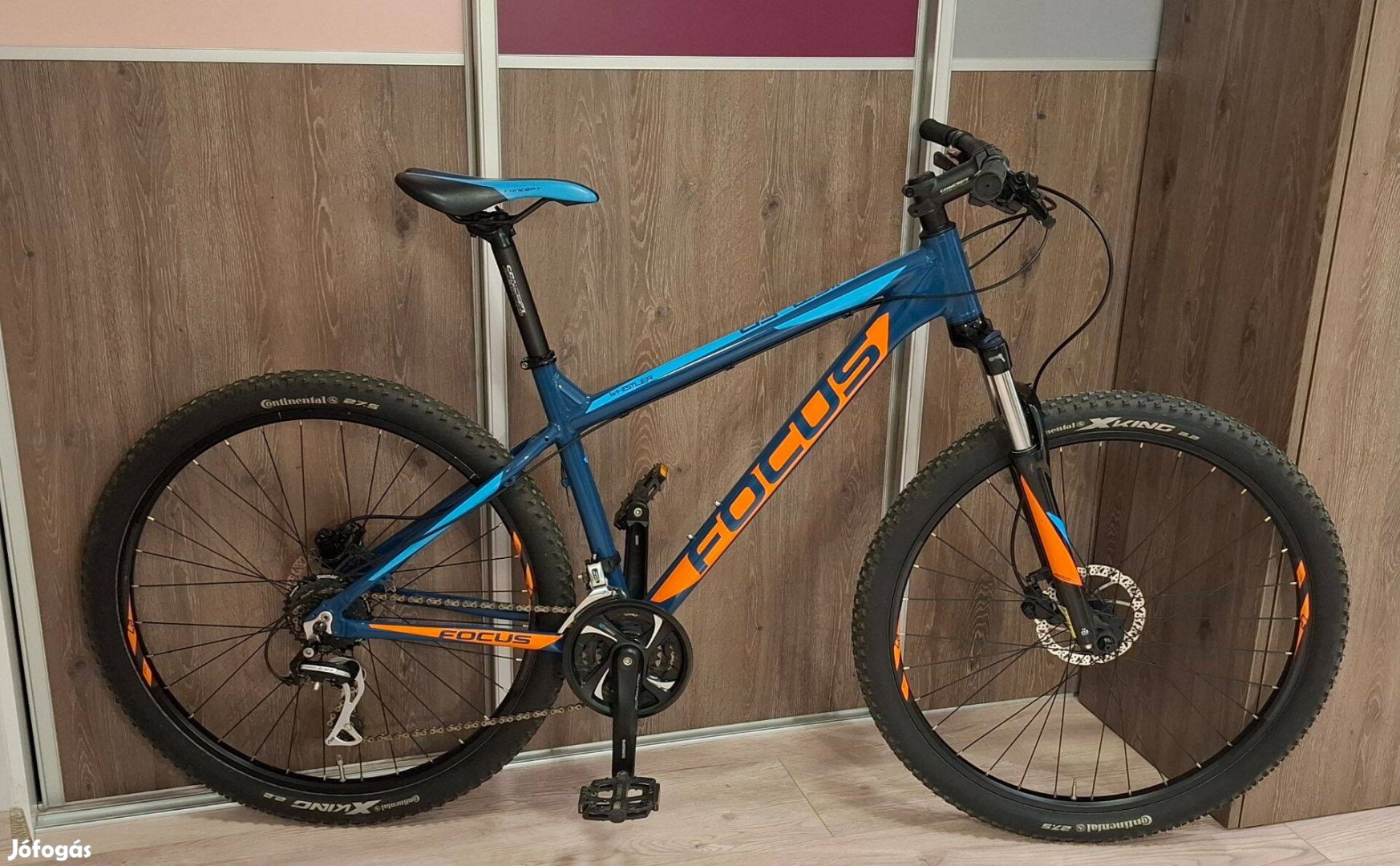 Eladó Focus Whistler 27,5-es, M-es méretű MTB kerékpár
