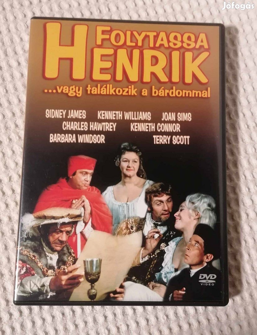 Eladó Folytassa, Henrik! Avagy: Ne veszítsd el a fejed! DVD Film
