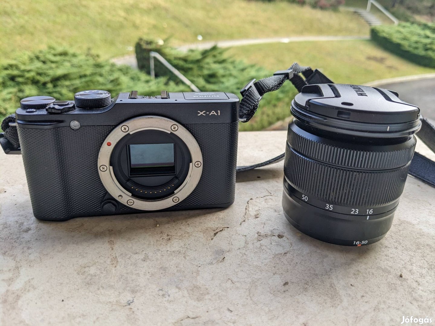 Eladó Fujifilm Finepix X-A1 MILC fényképező 16-50mm + táska 