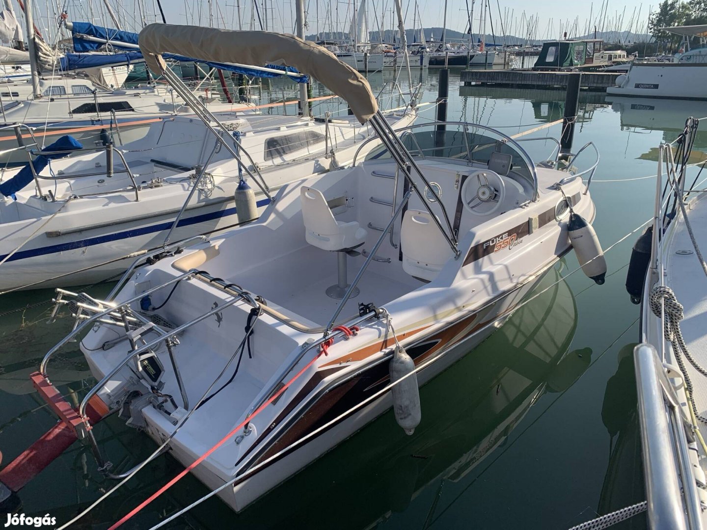 Eladó Füke550 Cabin elektromos hajó
