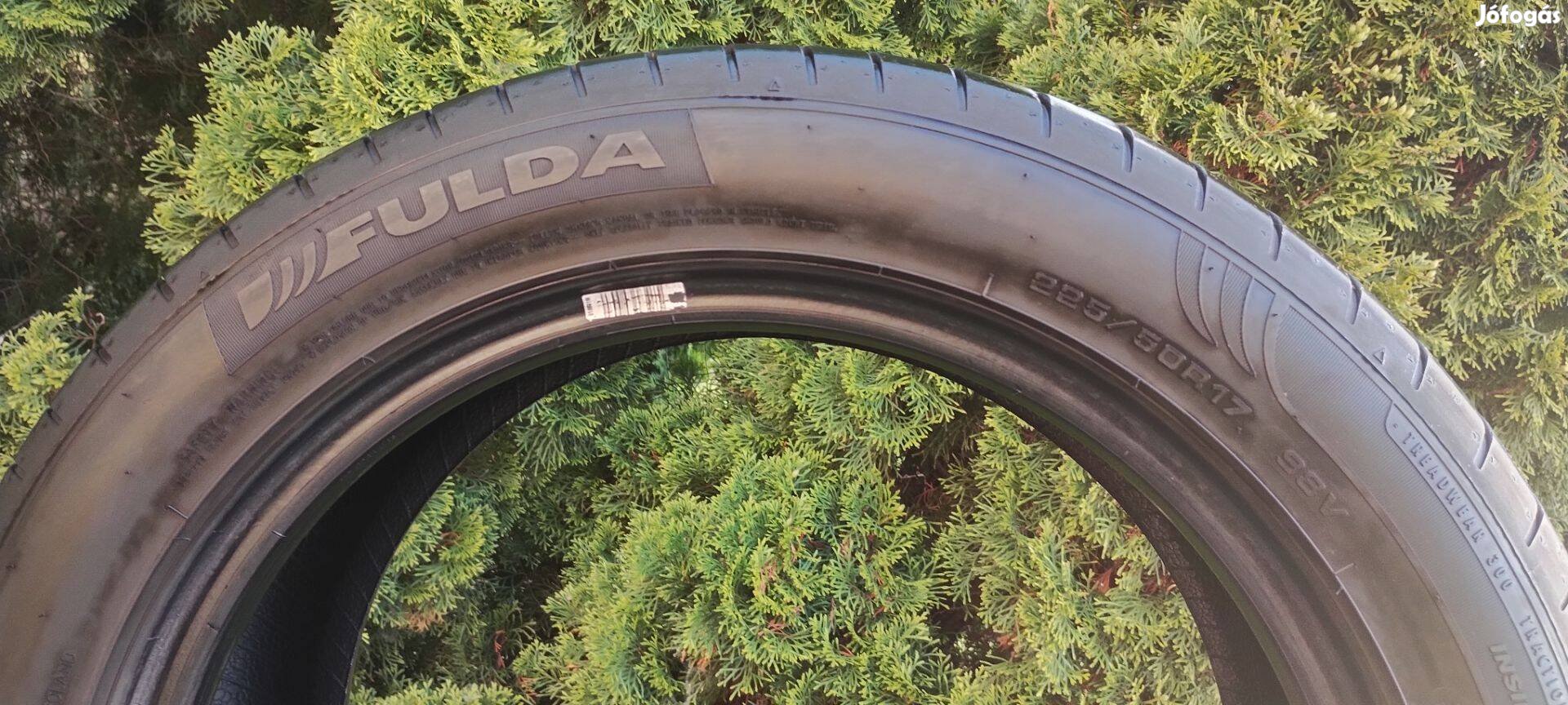 Eladó Fulda nyári gumiabroncsok 225/50 R17