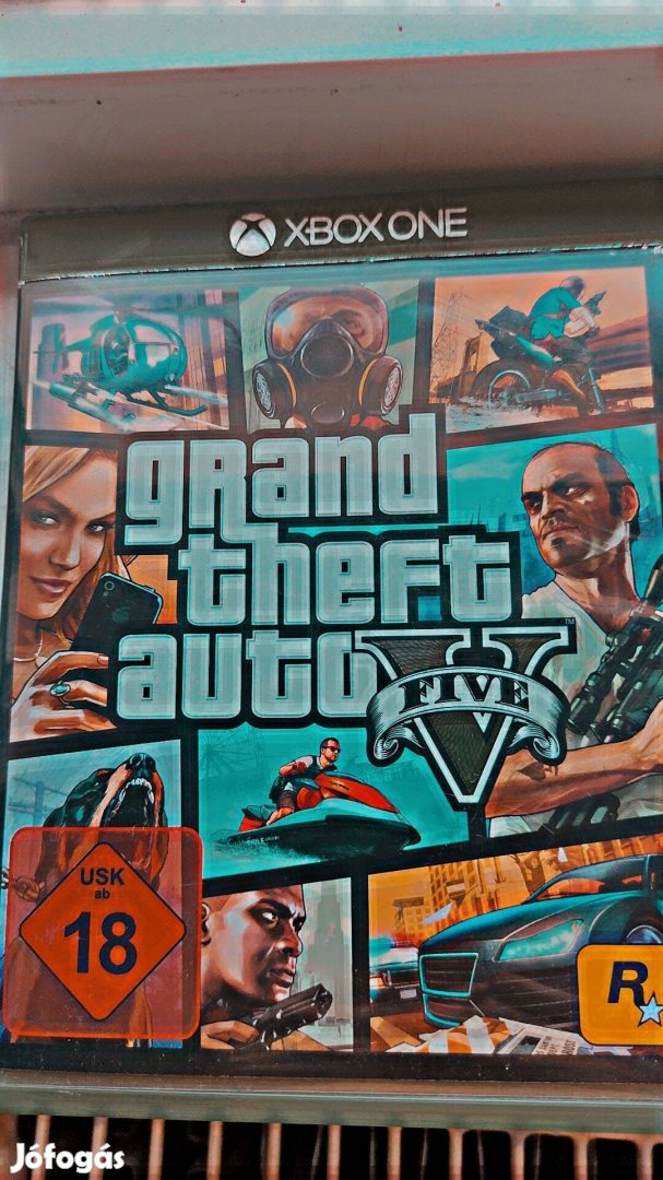 Eladó GTA 5 Xbox one CD 