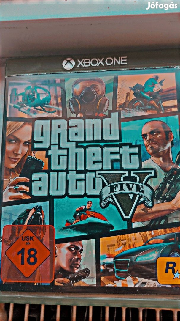 Eladó GTA 5 Xbox one hibátlan állapotban CD Grand theft auto