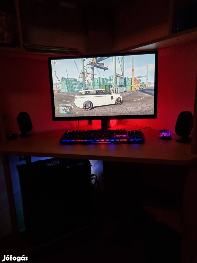 Eladó Gamer PC Full Setup + Monitor stb / Rtx 3070 / 