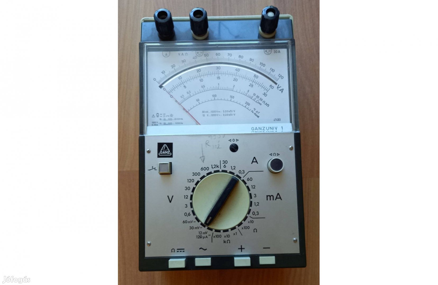Eladó Ganzuniv 1 retro analóg multiméter