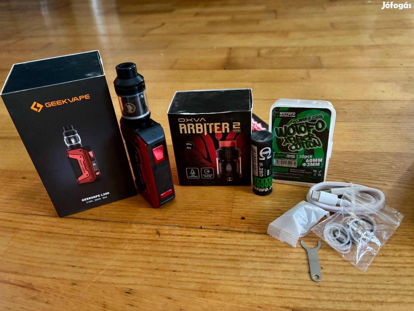 Eladó Geekvape L200 + Oxva Arbiter 2 RTA e-cigi szett