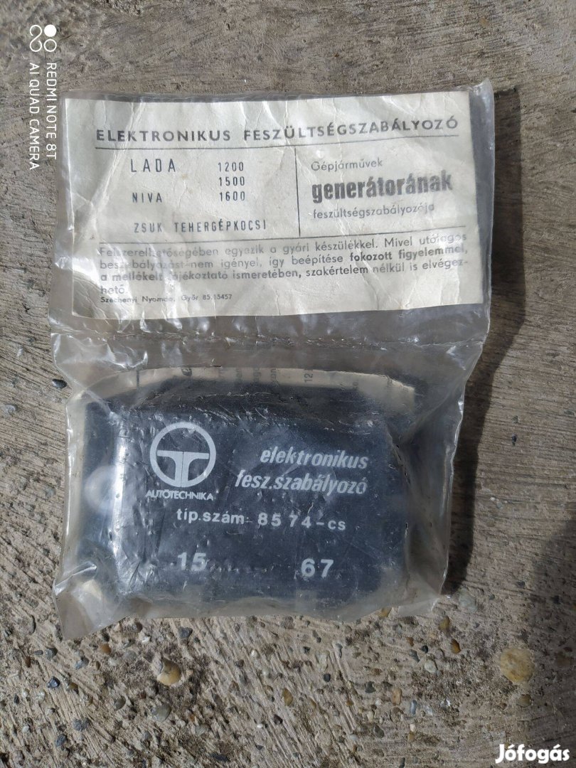 Eladó Generátor feszülség szabályzó Retró Lada- Niva- Zsuk- gk-hoz !