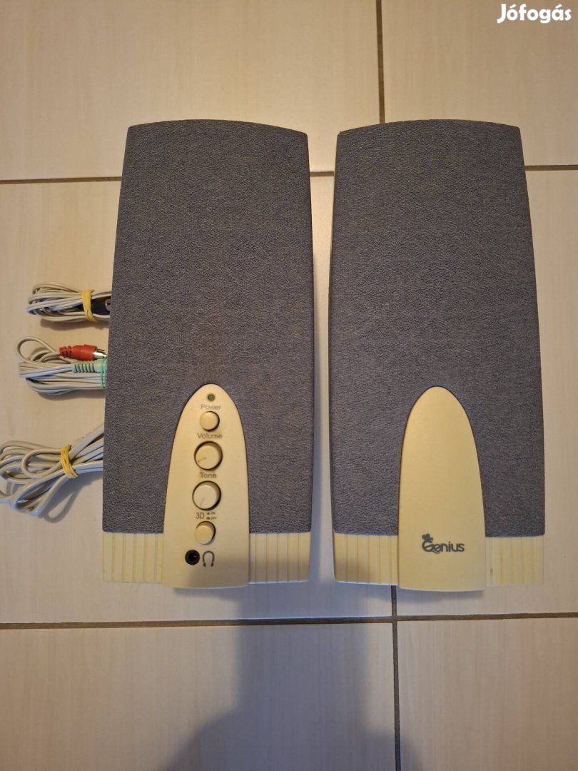 Eladó Genius stereo hangfal pár.