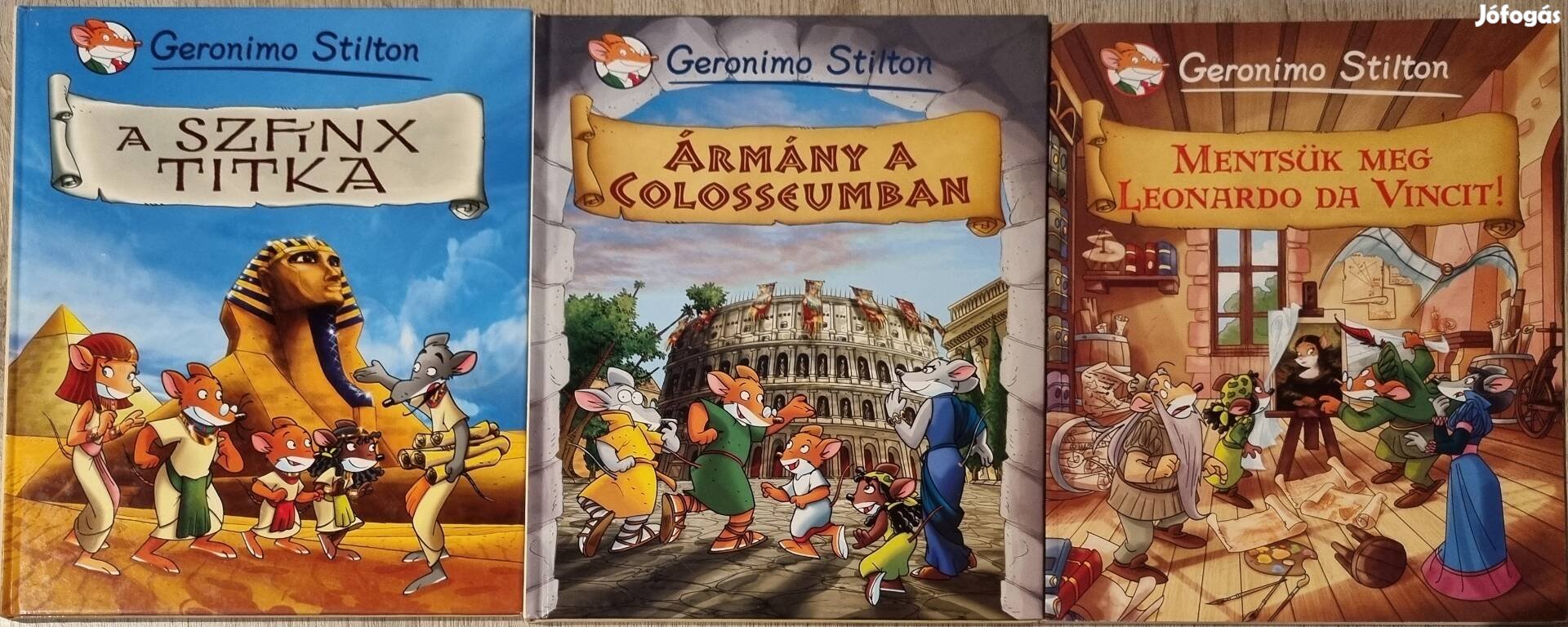 Eladó Geronimo Stilton képregények