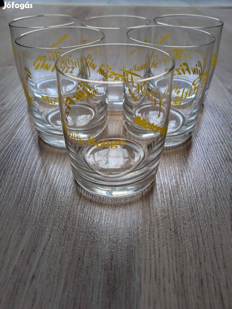 Eladó Gin pohár konyakos pohár 6 db