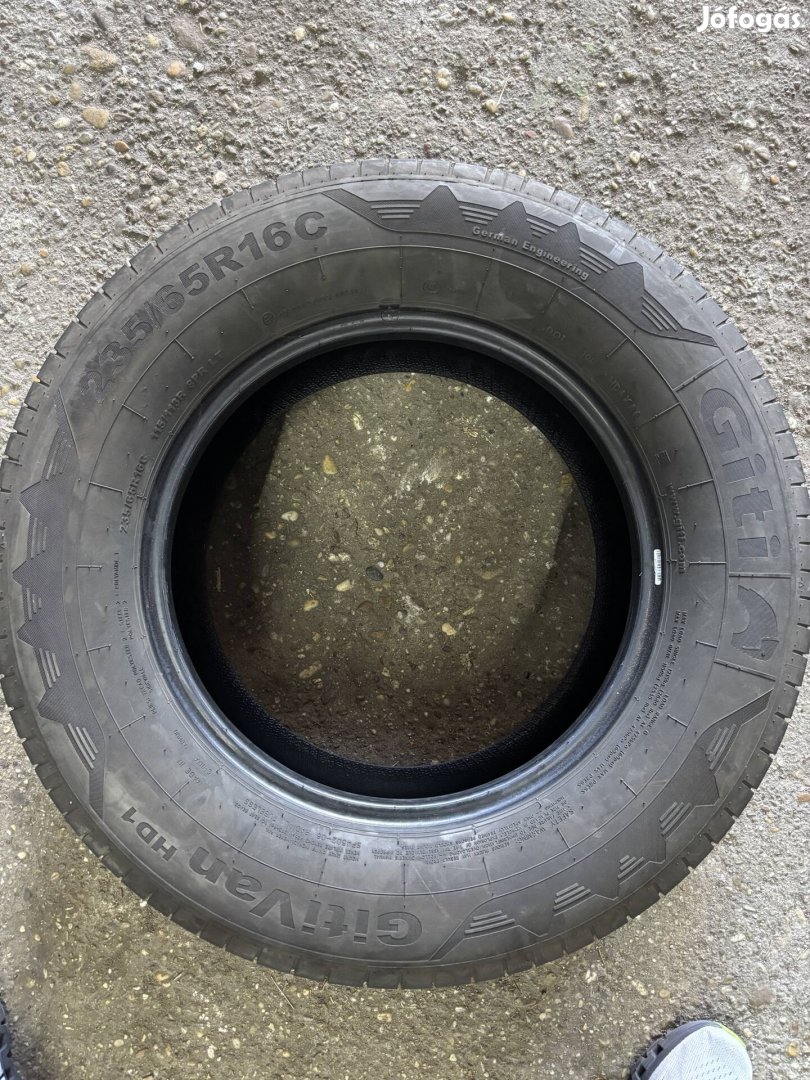 Eladó Gitti One HD1 gumiabroncs szett (Man Tge autóról)