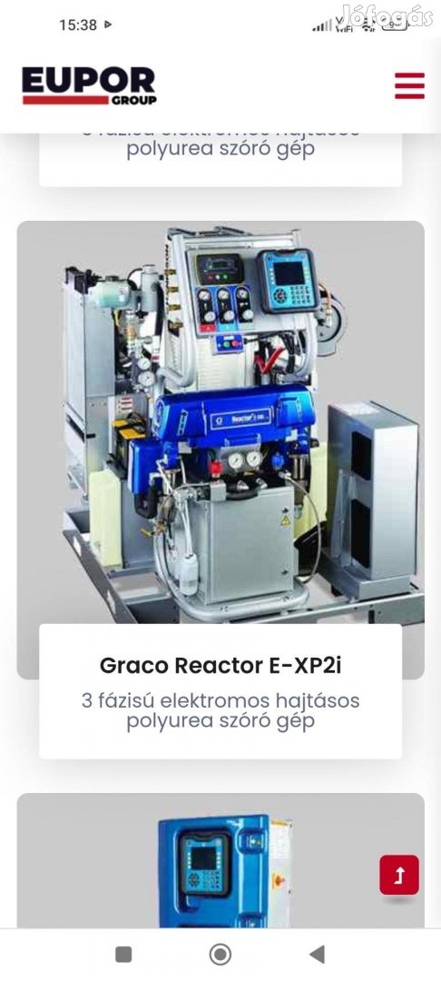 Eladó Graco Reaktor E-XP2i