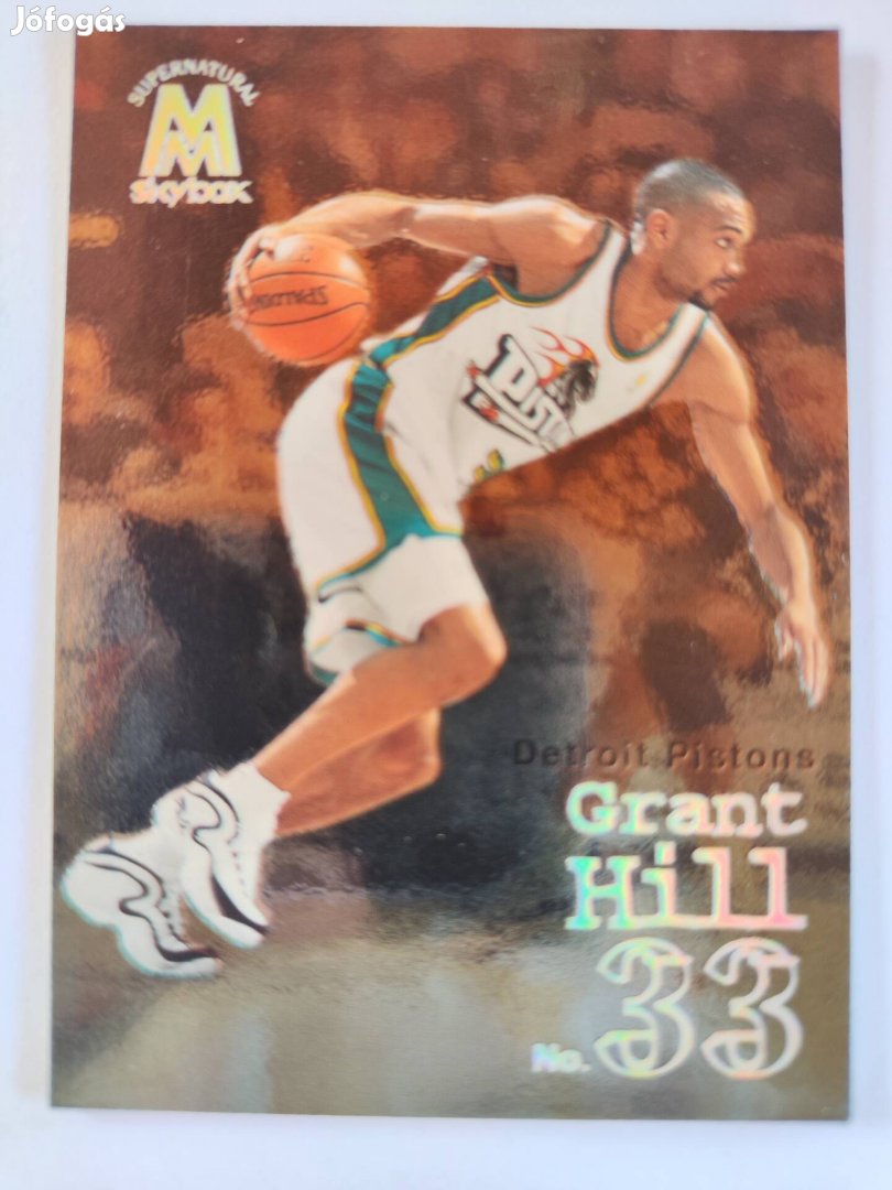 Eladó Grant Hill Skybox Supernatural kosaras kártya!