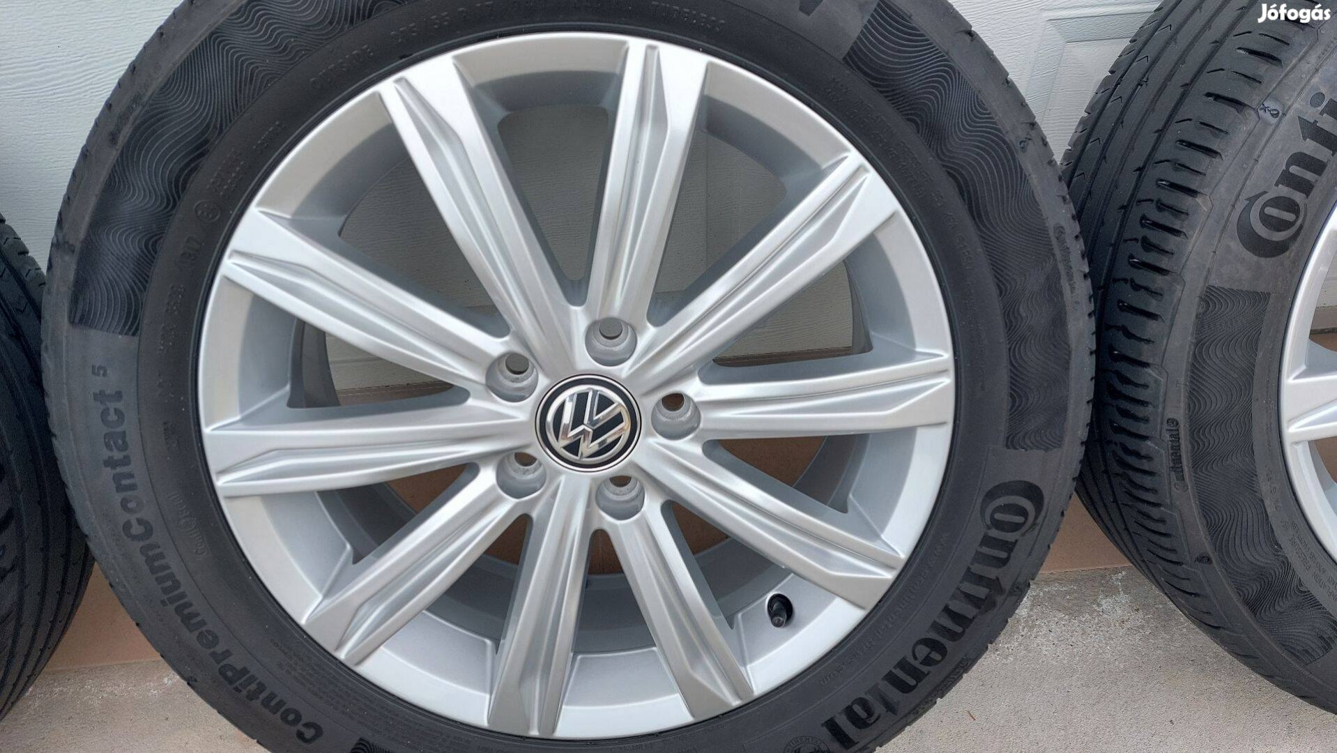 Eladó,Gyári VW, Touran Highline 17" 7N /Stockholm/ alufelni 5x112 mmm