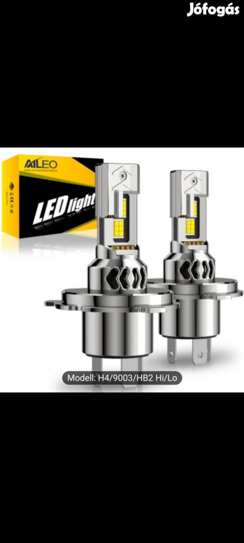 Eladó H4 led izzó, 110W, 30.000 LM