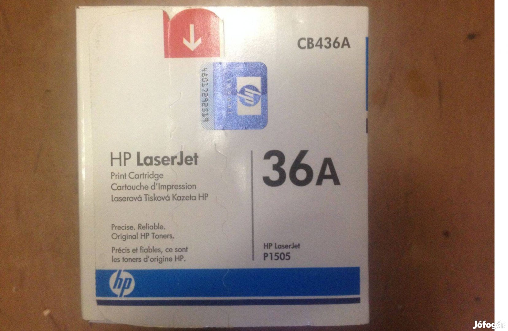 Eladó HP 36A (CB436A) fekete eredeti toner