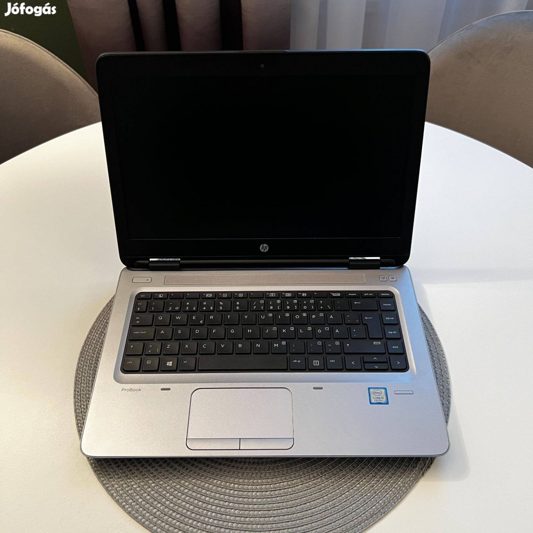 Eladó HP Probook 640 G3, Core i5 7GEN, 8GB DDR4 RAM, 128 GB SSD!