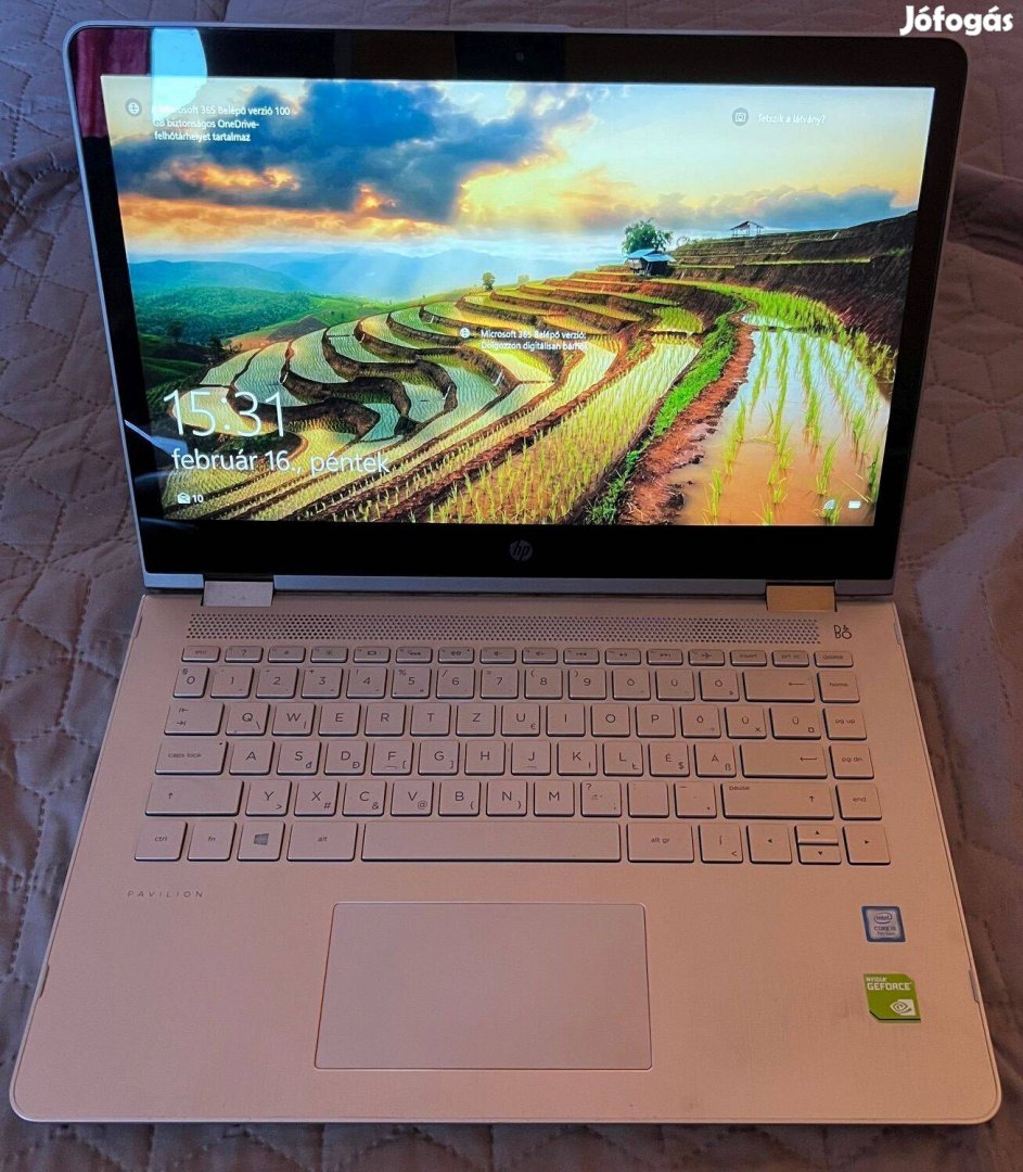 Eladó HP X360 laptop és tábla Pc