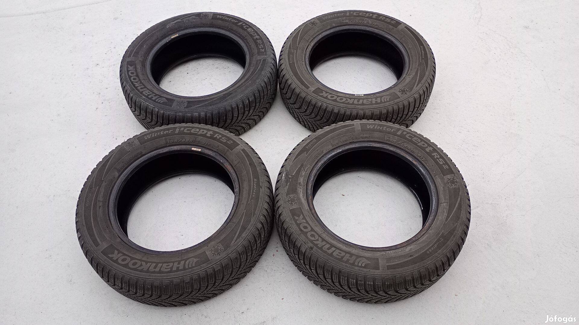 Eladó Hankook 195/65 R15 téli gumi garnitúra