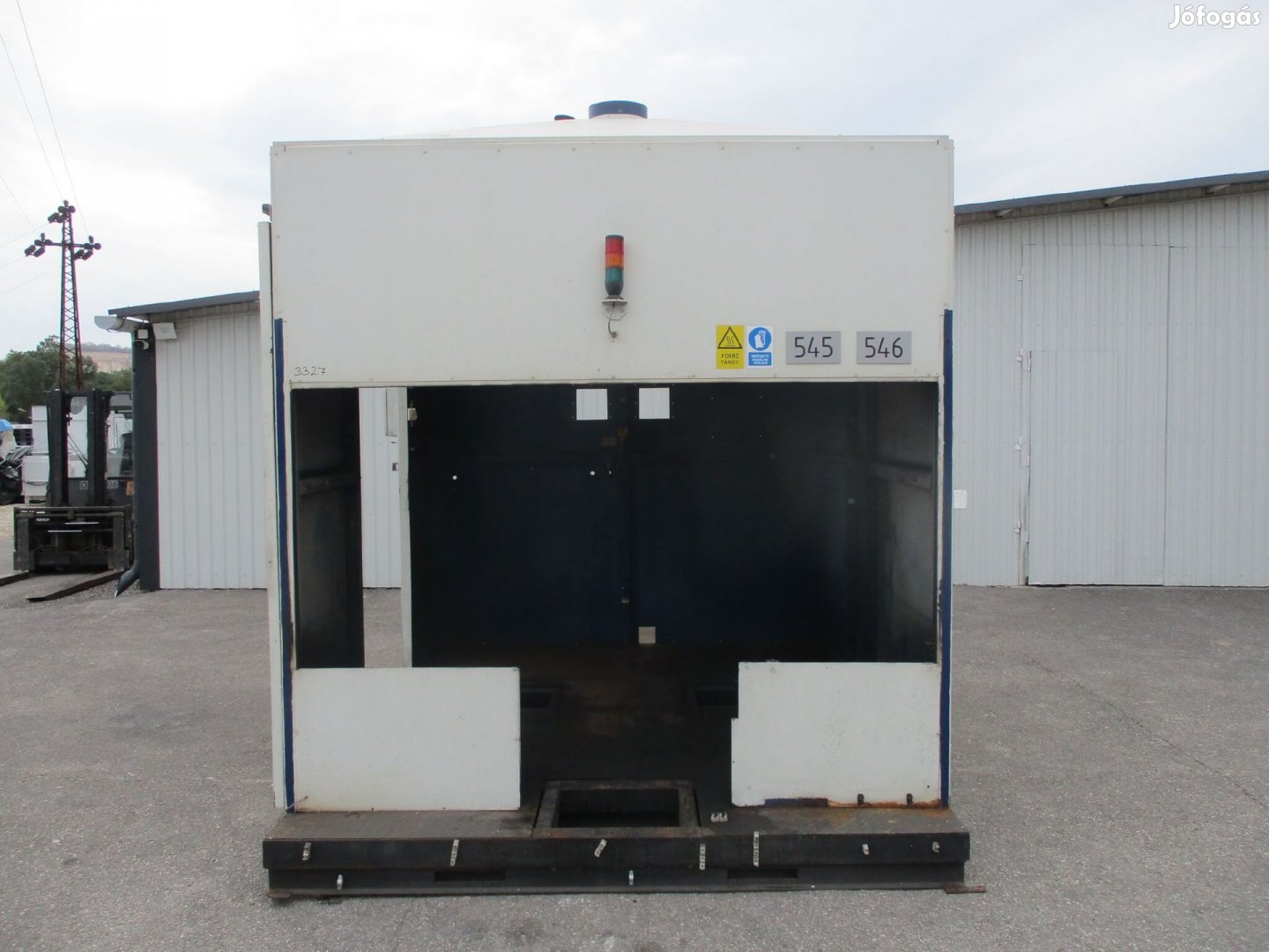 Eladó Használt Hegesztő Robot cella Váz kabin konténer 3329