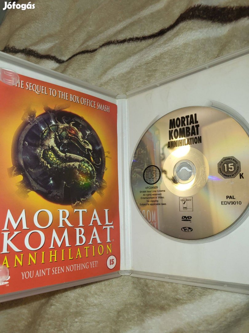 Elado Hasznalt Joallapotu Mortal Kombat Annihilation Eredeti Nyelven