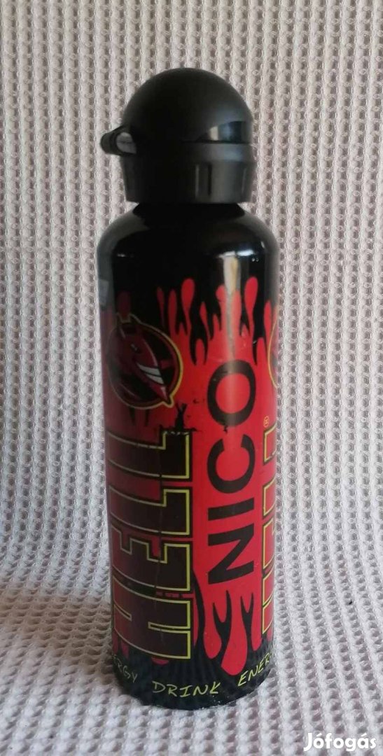 Eladó Hell Energy Drink Nico Alumínium / Fém Kerékpáros Kulacs