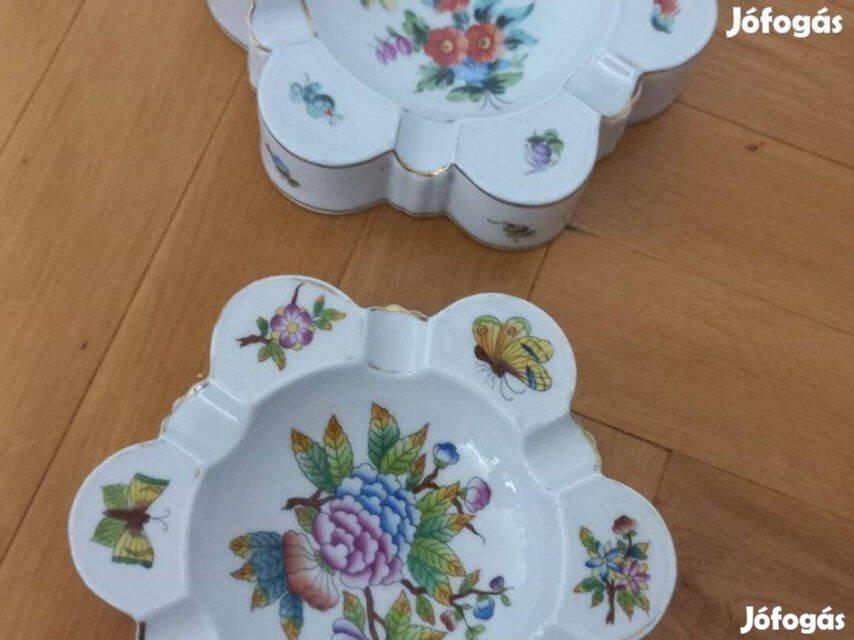 Eladó Herendi porcelán hamutartó 2db!