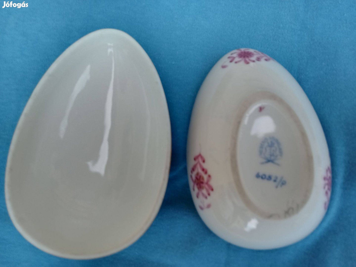Eladó Herendi porcelán tojás alakú bonbonier