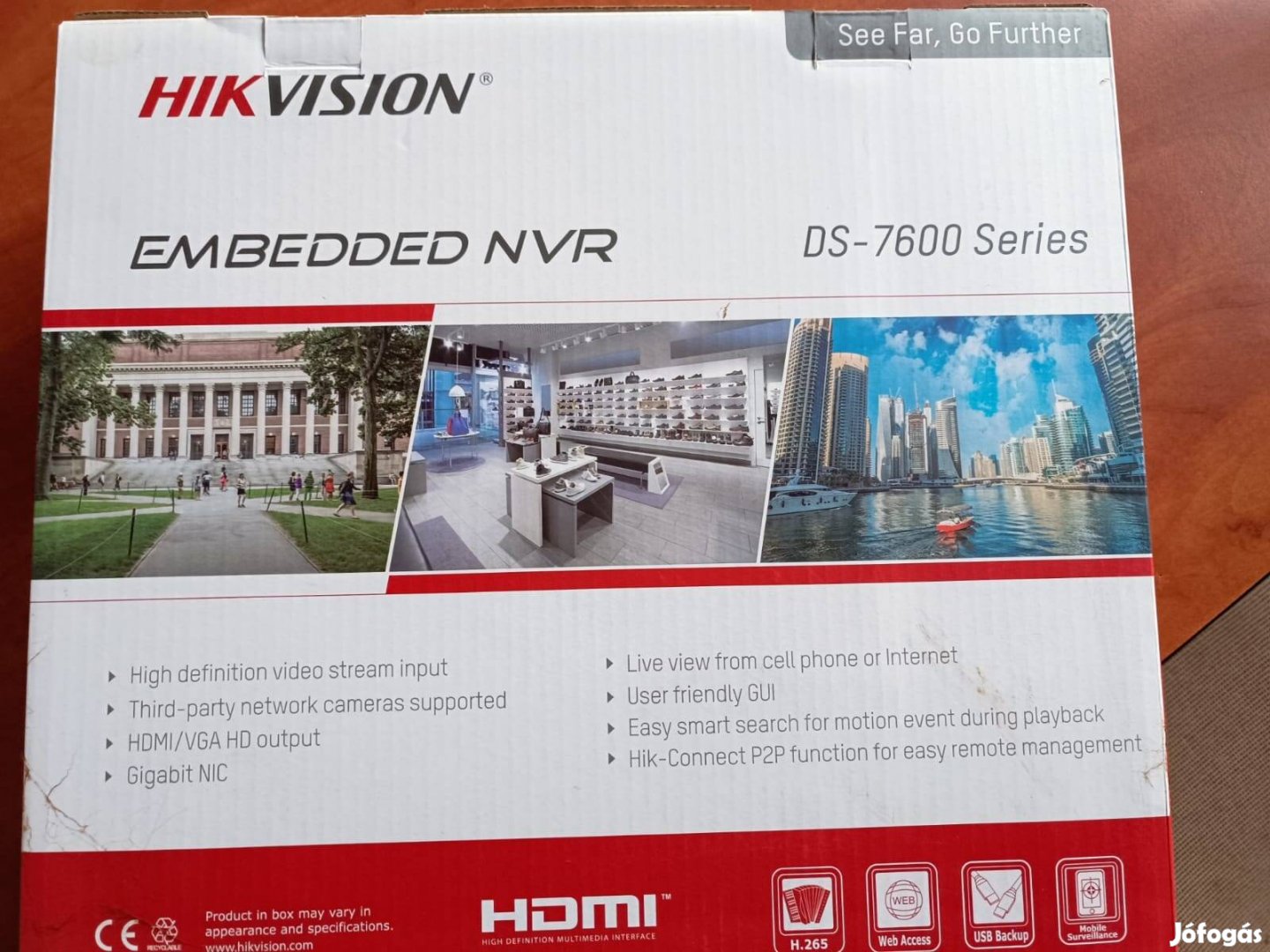 Eladó Hikvision kamerarendszer rögzitővel és 6 db kamerával