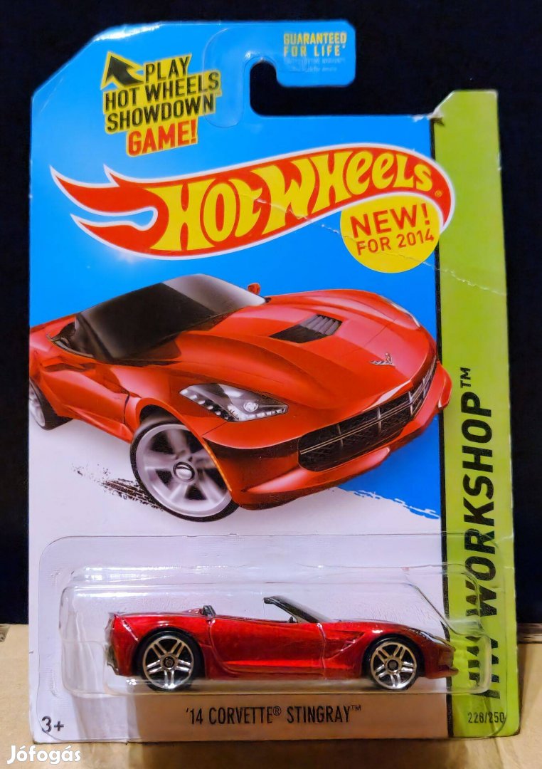 Eladó Hot Wheels 14 Corvette Stingray 2014