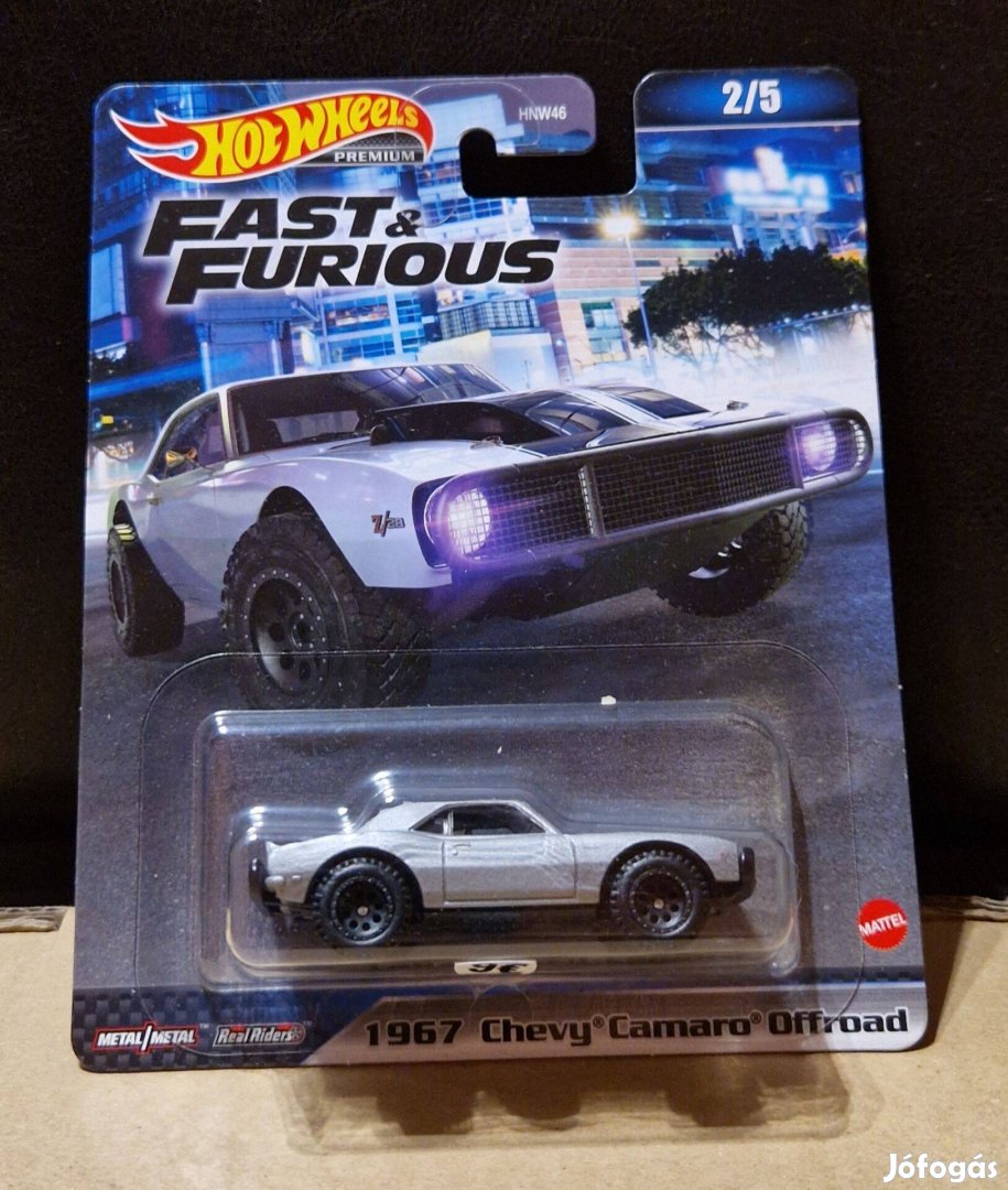 Eladó Hot Wheels 1967 chevy Camaro offroad