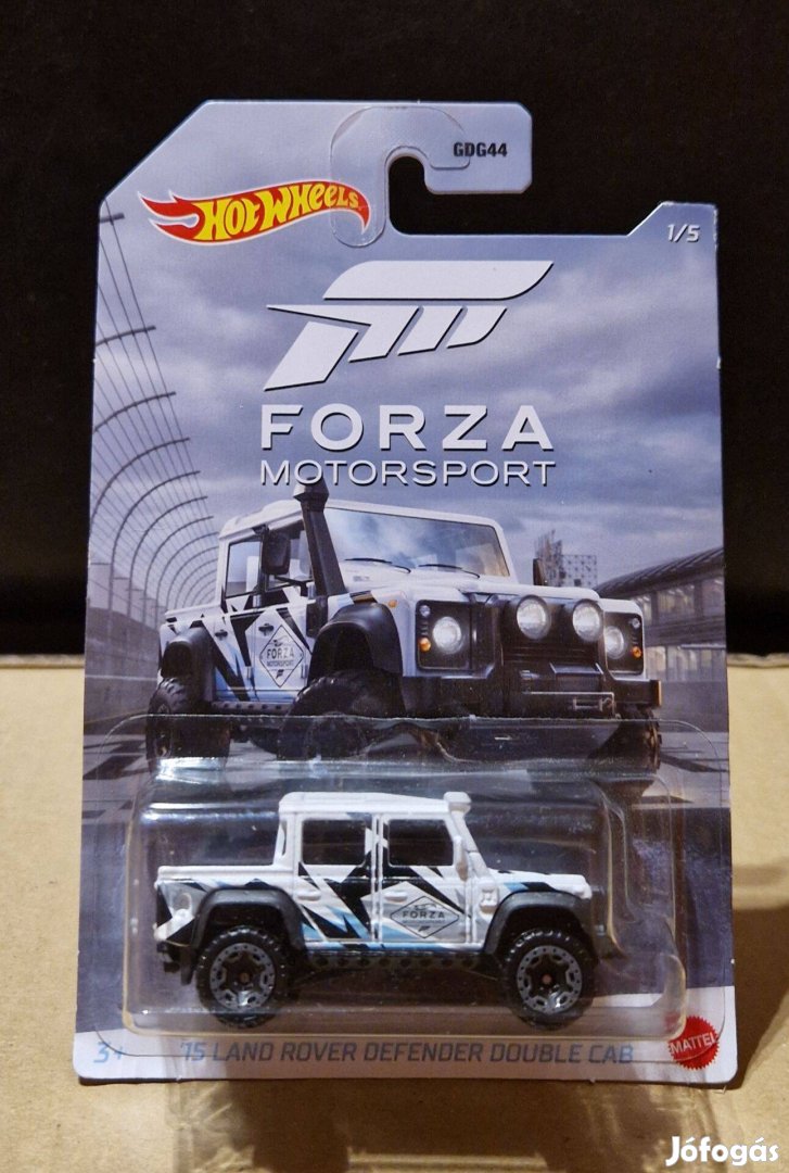 Eladó Hot Wheels '15 Landd Rover Defender Double Cab