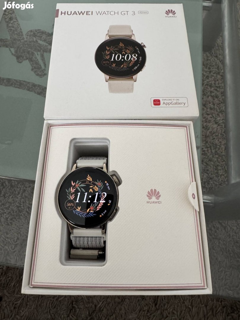 Eladó Huawei Watch GT3 42mm okosóra 