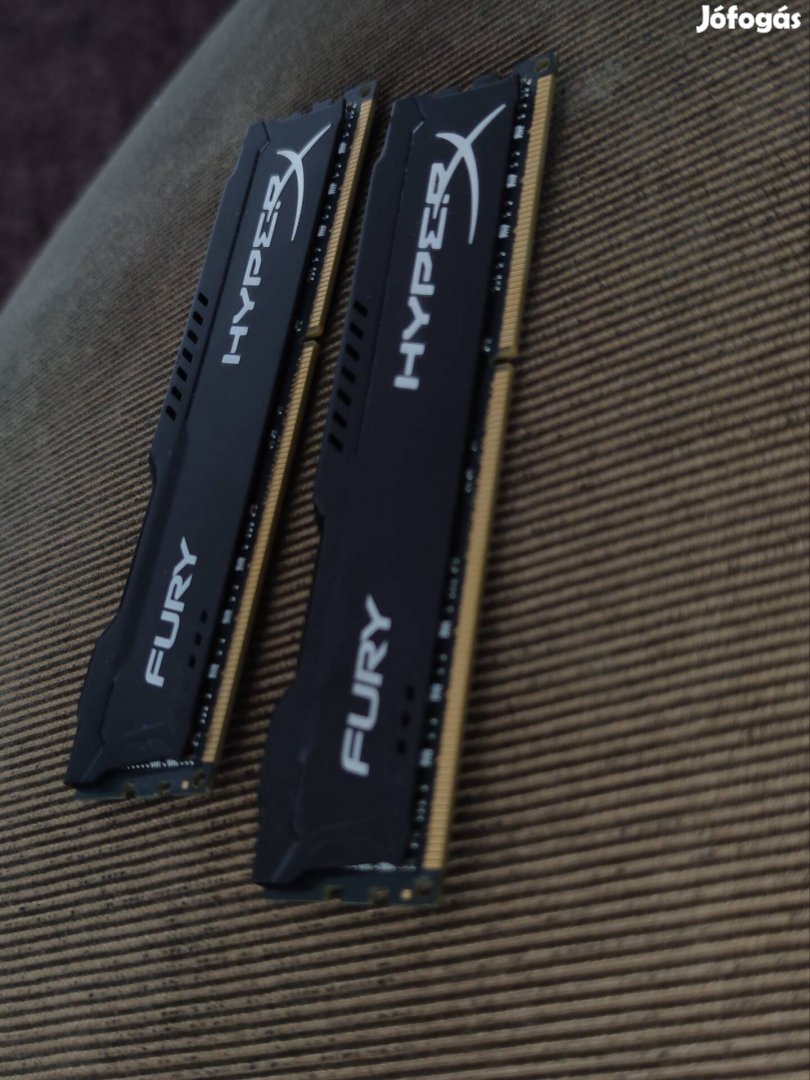 Eladó Hyper X Fury DDR3 2X8 (16GB) RAM