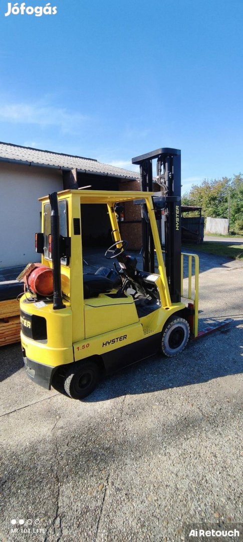 Eladó Hyster H1.5 XM Gázüzemű targonca