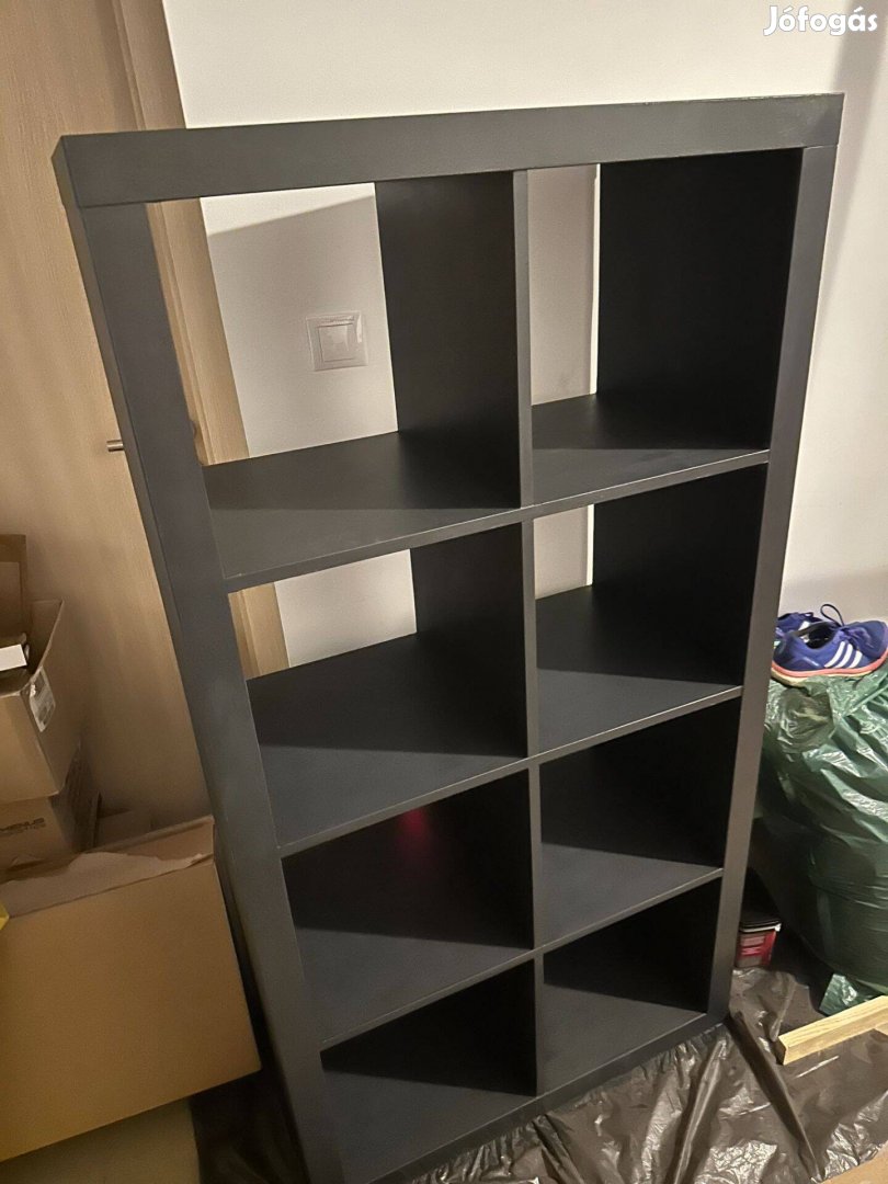 Eladó IKEA Kallax polc használt, újrafestett, azonnal vihető 149x79x39