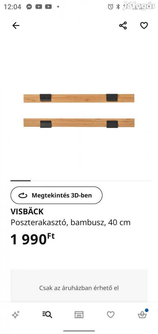 Eladó IKEA Visbäck posztertartó